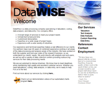 Tablet Screenshot of datawise.org